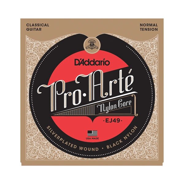 Струни для класичної гітари D`ADDARIO EJ49 PRO-ARTE BLACK TREBLE NORMAL TENSION від компанії Pro Audio - фото 1