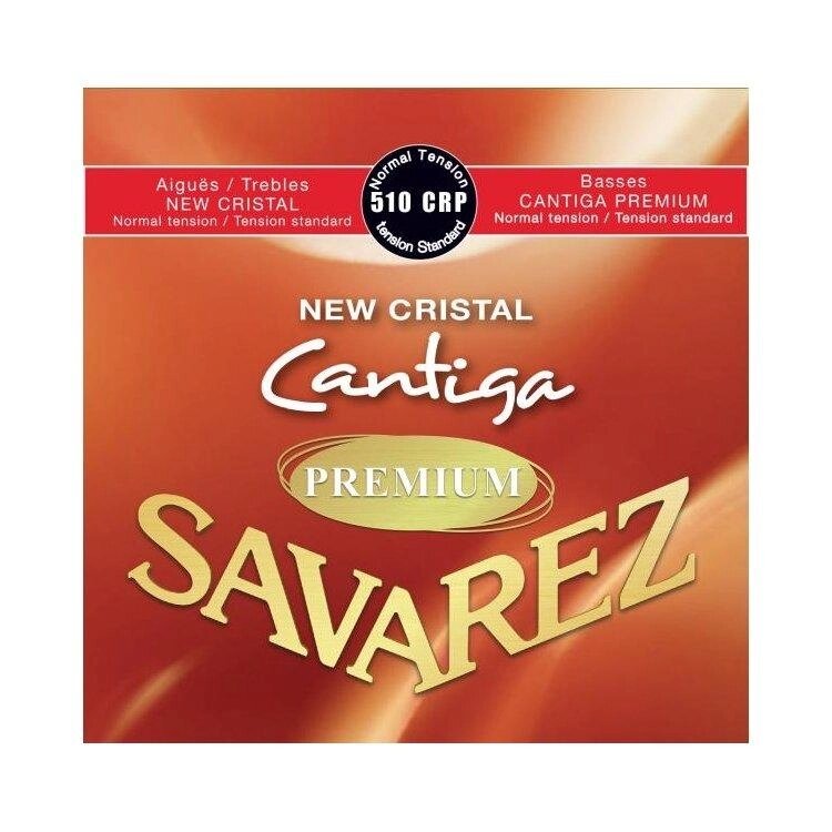 Струни для класичної гітари Savarez Newcristal Cantiga 510CRP Standard Tension від компанії Pro Audio - фото 1