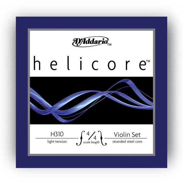 Струни для скрипки 4/4 D "Addario H310 4/4L Helicore (steel E) від компанії Pro Audio - фото 1