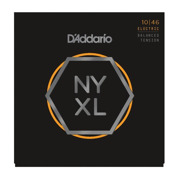 Струни електрогітари D'ADDARIO NYXL1046BT BALANCED TENSION REGULAR LIGHT (10-46) від компанії Pro Audio - фото 1