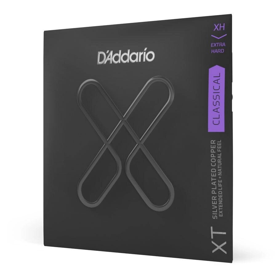 Струні класичного Extra-Hard Tension D`Addario XTC44 XT Composite silver від компанії Pro Audio - фото 1