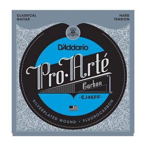 Струни класика Hard Tension D`Addario silver Pro*Arte Carbon EJ46FF