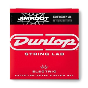 Струни для електрогітари dunlop JRN1264DA JIM ROOT string LAB series guitar strings 12-64 | DROP A