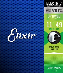 Струни для електрогітари Elixir EL OW M