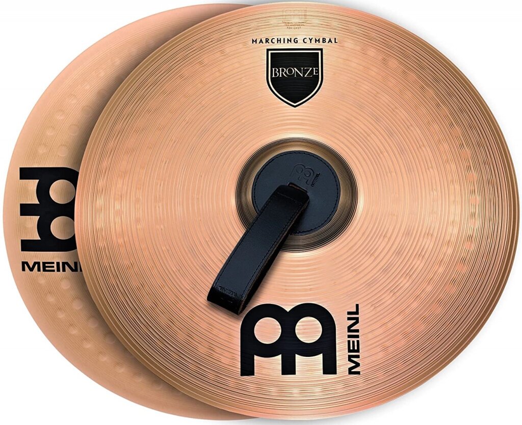 Тарілка Meinl MA-BO-14M 14" Marching Bronze пара від компанії Pro Audio - фото 1