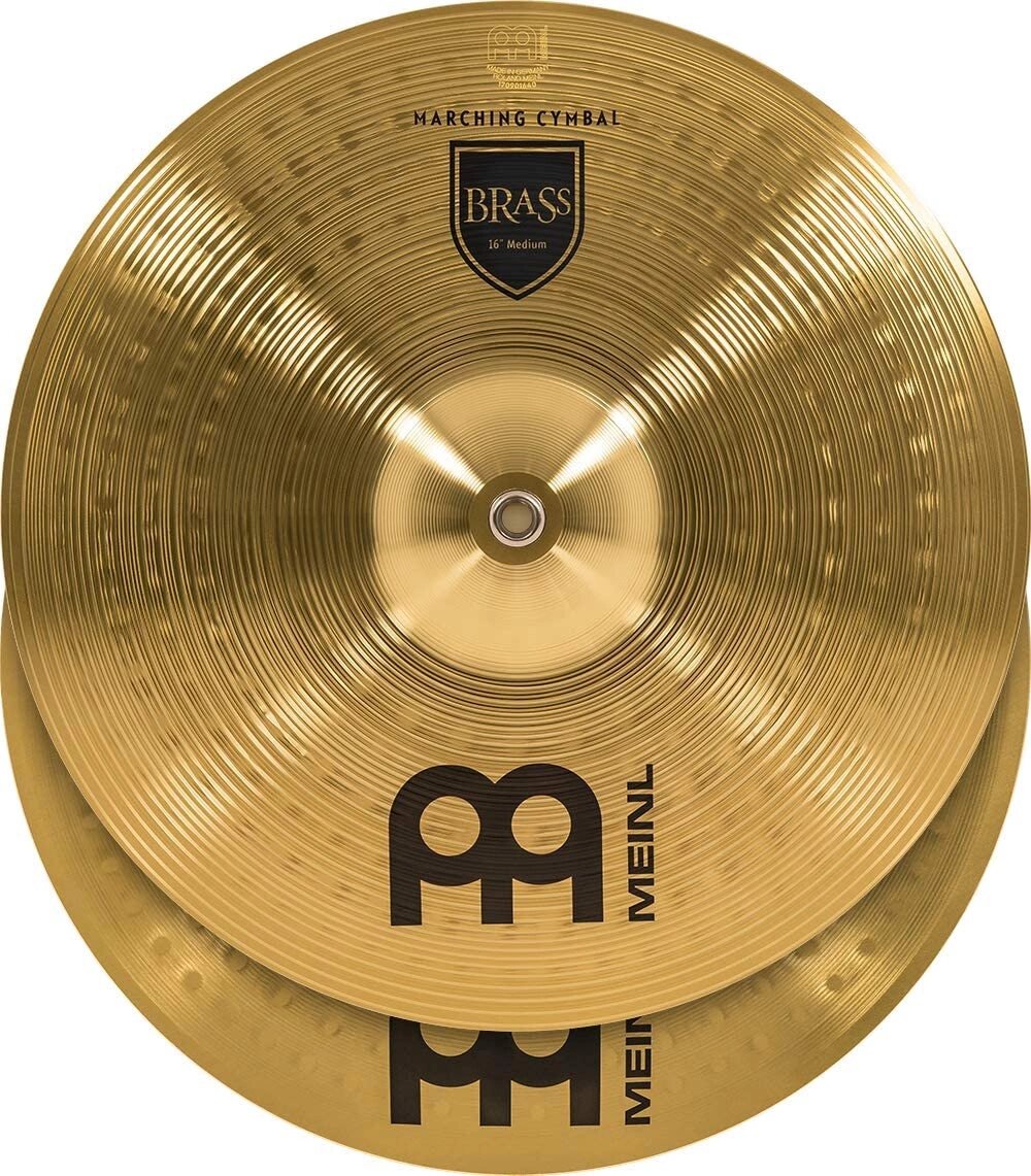 Тарілка Meinl MA-BR-16M 16"Marching BRASS пара від компанії Pro Audio - фото 1