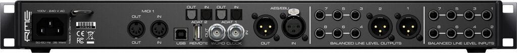 Звуковий інтерфейс RME Fireface UFX II від компанії Pro Audio - фото 1