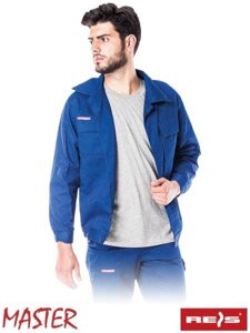 Куртка Master робоча чоловіча синя REIS Польща (роба уніформа одяг робочий) BM N