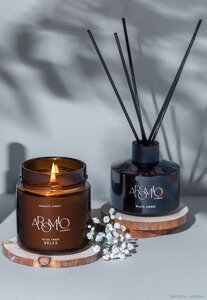 Ароматична свічка Shanti Sandal Balance AROMIO