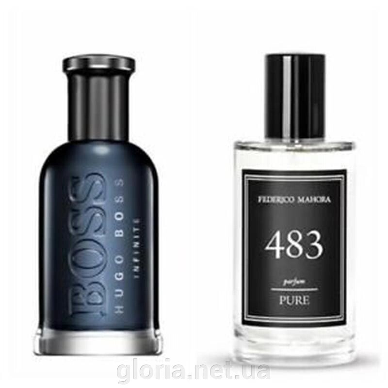 Чоловічі парфуми FM 483/Hugo Boss Bottled Infinite від компанії Cosmetic World - фото 1