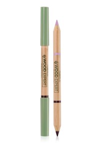 Подвійний олівець для очей Faberlic DUO Eye Liner Wood Expert