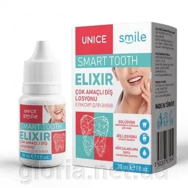 Еліксир для зубів Unice Smile, 30 мл від компанії Cosmetic World - фото 1