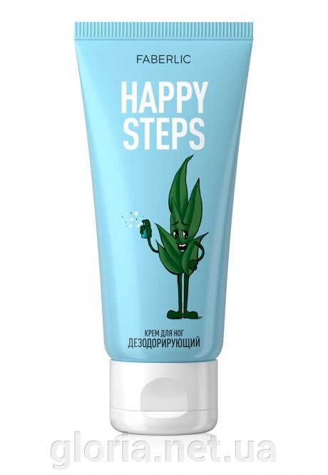 Крем для ніг Дезодоруючий Happy Steps від компанії Cosmetic World - фото 1