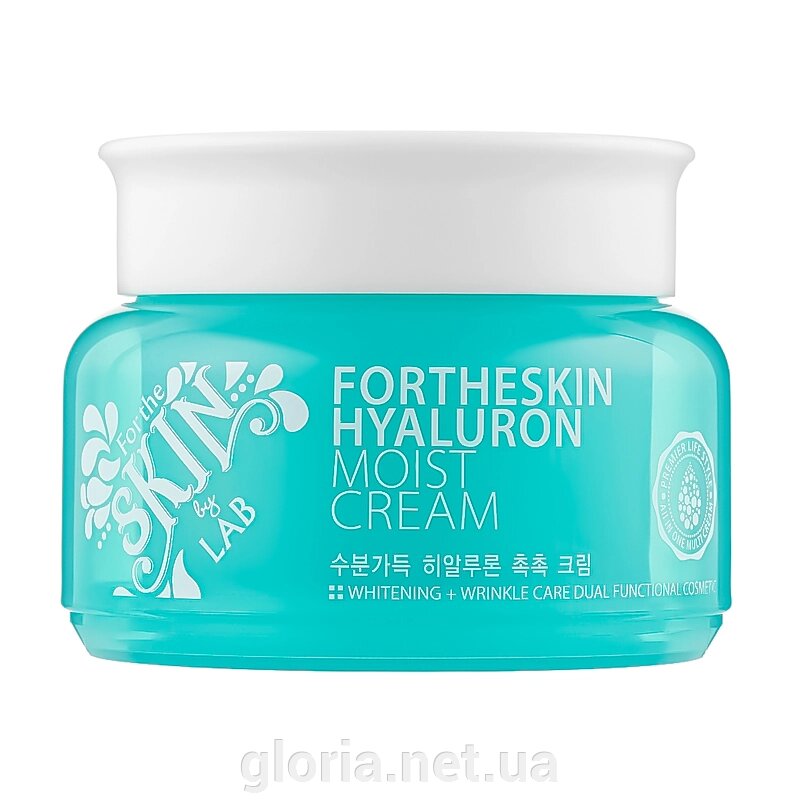 Крем для обличчя з гіалуроновою кислотою FORTHESKIN HYALURON MOIST CREAM, 100 мл від компанії Cosmetic World - фото 1