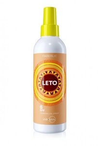 Масло-спрей для загару SPF 6 Leto