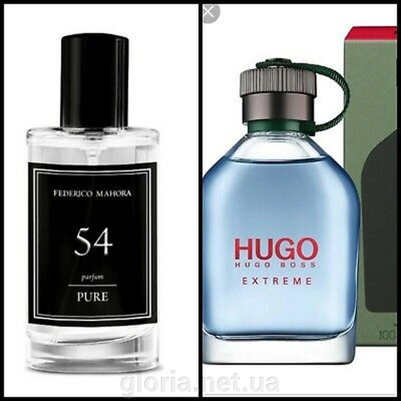 Парфуми для чоловіків FM World Pure 54 аромат Hugo Boss Hugo, 50 мл від компанії Cosmetic World - фото 1