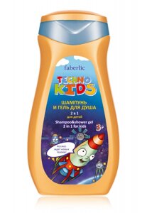 Шампунь та гель для душу 2 в 1 для дітей Techno Kids Faberlic