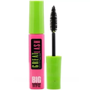 Туш для вій Maybelline Great Lash Big відтінок вугільно-чорний, 10 мл в Чернівецькій області от компании Cosmetic World