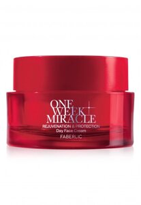 Денний крем для обличчя Омолодження та захист SPF 15 One Week Miracle в Чернівецькій області от компании Cosmetic World