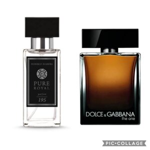 Парфуми для чоловіків FM Pure Royal 195 аромат Dolce Gabbana The One Men, 50 мл