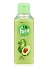 Гель-смузі для душу Авокадо SuperFood Faberlic 215 мл