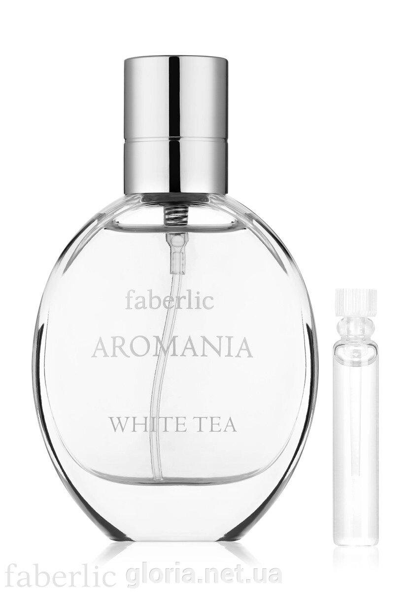 Тестер туалетної води для жінок Faberlic Aromania White tea від компанії Cosmetic World - фото 1