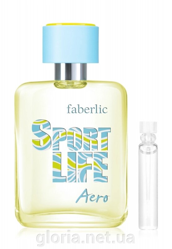 Тестер туалетної води для жінок Sportlife Aero Faberlic від компанії Cosmetic World - фото 1