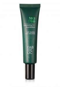 Тональний засіб для обличчя Tea Tree Balancing CC Faberlic