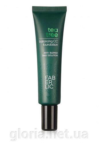 Тональний засіб для обличчя Tea Tree Balancing CC Faberlic