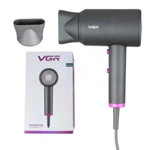 Професійний фен для сушіння та укладання волосся VGR V-400 2000 Вт 3 темперурних 2 швидкісних режими