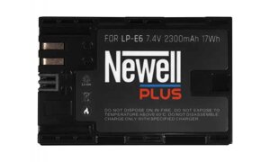 Акумулятор newell LP-E6+plus) для canon (NL1250)