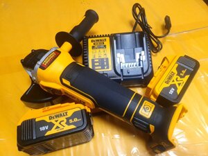 Болгарка безщіткова DCG405/2акум. dcb184 /dcb115/ящик DeWALT