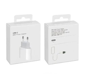 Швидка зарядка для Apple 20W USB-C Power Adapter iPhone/iPad USB-C
