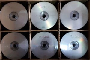 CD, DVD, CD-R 700Mb пипки чисті диски для запису ОПТ