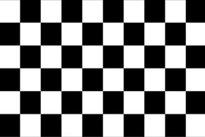 Фінішний шаховий-клітчастий гоночний прапор 90 * 60/150 * 90см фініш прапор