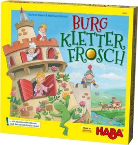 Гра жаба, що Карабка 303631 Haba Burg Kletterfrosch, скелелаз