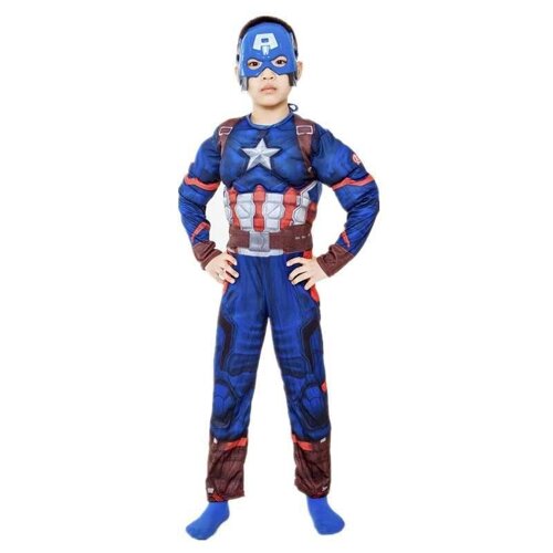 Костюми Супергероя Капітан Америка, нові, на зріст від100до130см.