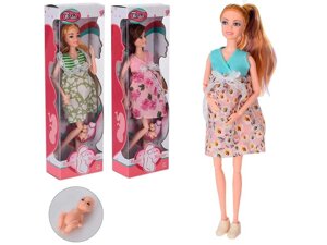 Лялька Барбі вагітна, кукла беременная JX300-40, кукла Барби беременная