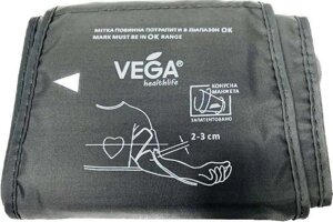Манжета VEGA 22-42см для тонометра автомат напівавтомат Вега
