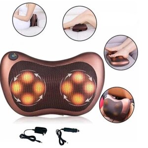 Масажна подушка підголівник з інфрачервоним прогріванням Massage pillow