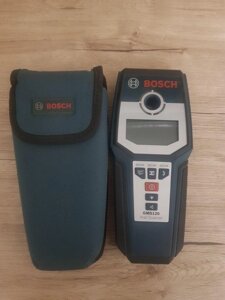Металошукач детектор прихованої проводки Bosch gms120