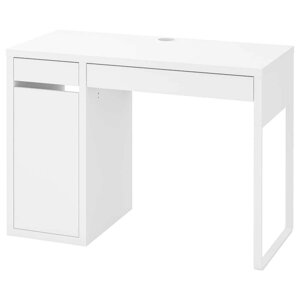 Письмовий комп'ютерний стіл IKEA MICKE. Білий 802.130.74