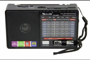 Радіоприймач Golon RX-8866 акумуляторний microSD TF, USB і підтримка