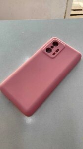 Силікон Silicone case Для Xiaomi 11T / 11T Pro Рожевий