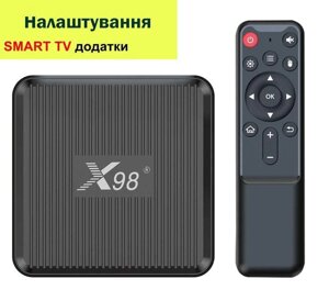 Смарт-ТВ-приставка X98Q 2/16 GB — Android 11 Smart TV бокс