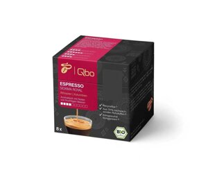 Tchibo Qbo Espresso SIDAMA ROYAL Кава в капсулах, 8 штук