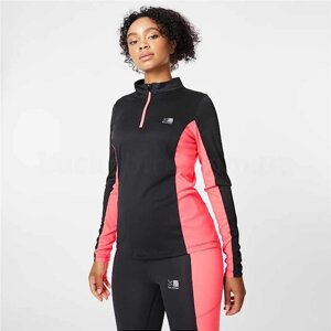 Жіноча футболка Karrimor Quarter Zip Long Sleeve Top