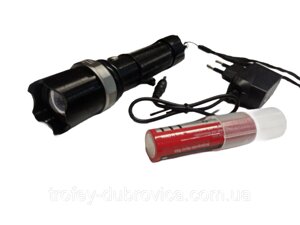 Ліхтарик тактичний Bailong BL-T8626-XPE 99000W акумулятор 18650