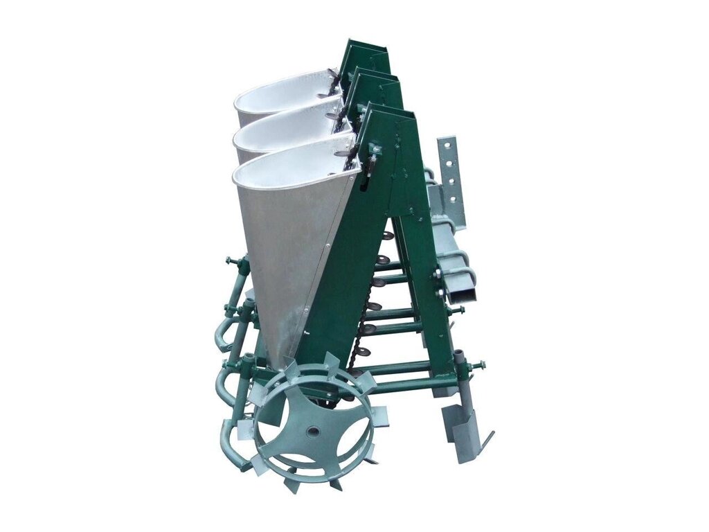 Часникосажалка 3-рядна для мотоблока від компанії Agrofast - фото 1