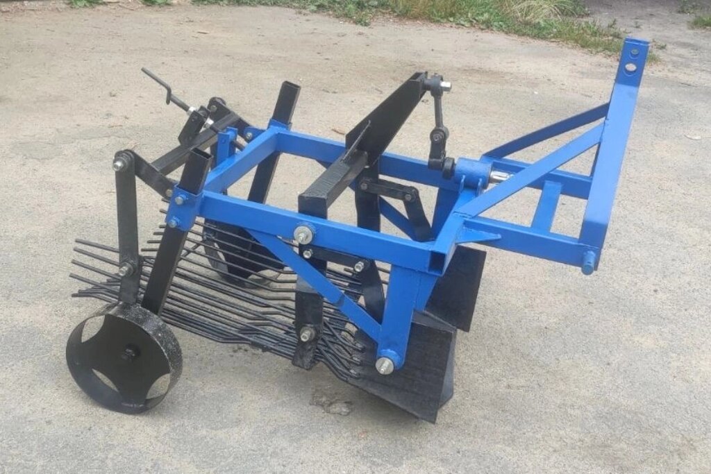 Картоплекопач тракторний посилений вібраційний PRO від компанії Agrofast - фото 1